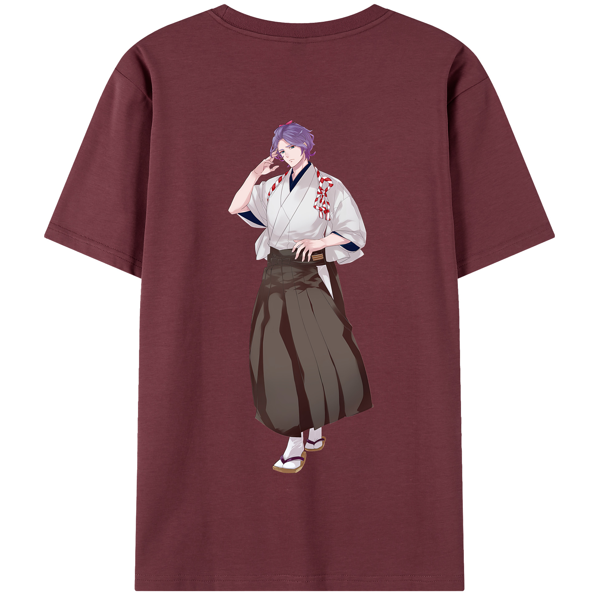 （画像用） 刀剣乱舞 Touken Ranbu 綿100％半袖Tシャツ（背面プリント）